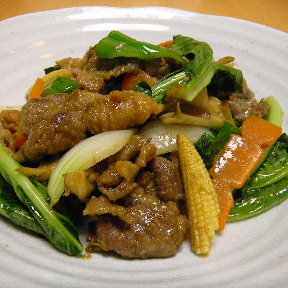 蠔油熊肉 熊肉のオイスターソース炒め