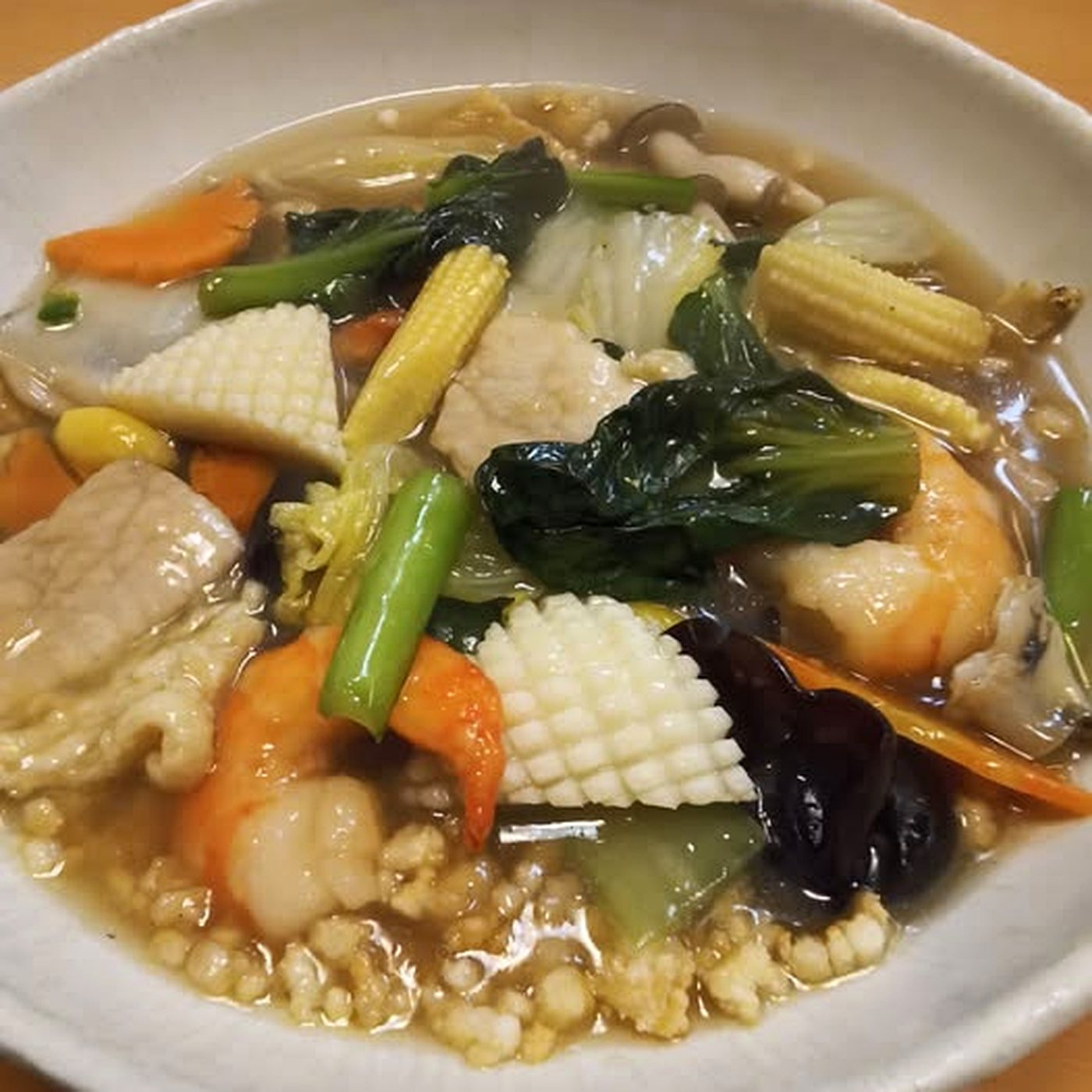 中華ダイニング饗十膳のおこげ料理イメージ
