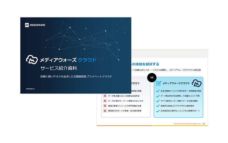 メディアウォーズクラウドサービス